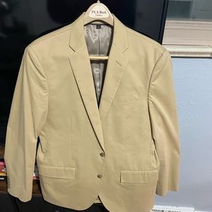 Men's J Crew Tan Brown Crosby Blazer Jacket 40S